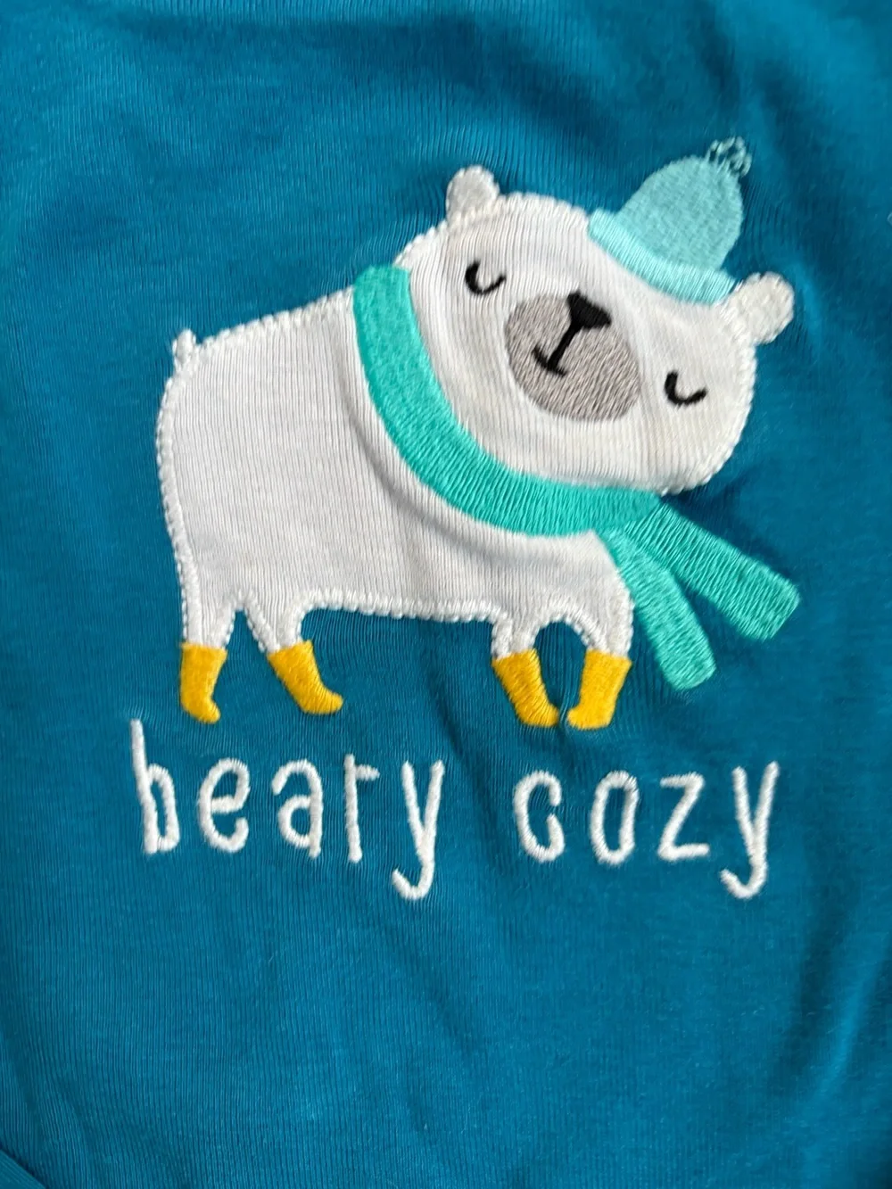 GYMBOREE Long Sleeve Bear Sleepwear Pajama Set size 7